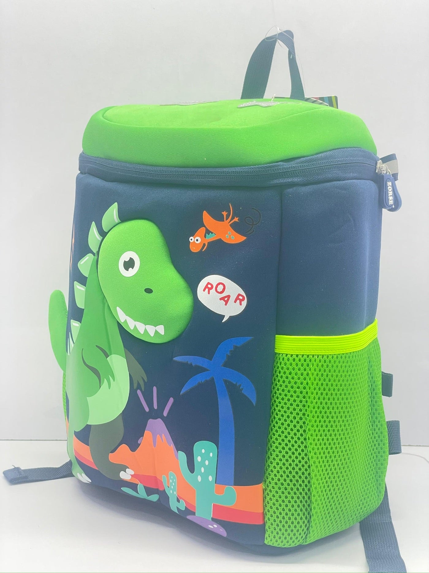 ZORSE Dino Roar school backpack with beautiful range of colours.