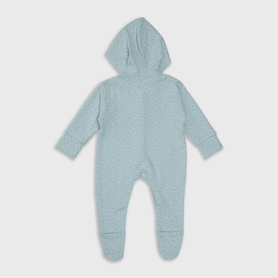 Enfants Whimsical Dots (Light Teal) - Baby Jumpsuit