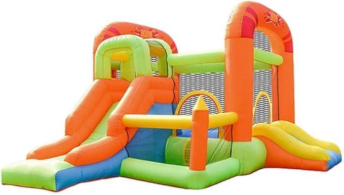 Inflatable Bouncy Castle Children's Playground Inflatable Jumping Slide Bed With Air Pump