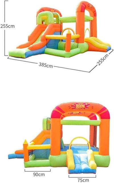 Inflatable Bouncy Castle Children's Playground Inflatable Jumping Slide Bed With Air Pump