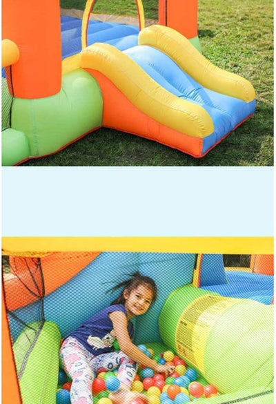 Inflatable Bouncy Castle Children's Playground Inflatable Jumping Slide Bed With Air Pump