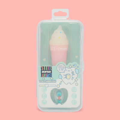 ZORSE baby toothbrush special curated for your child's teeth in style 2-7 year olds (random-ice cream)