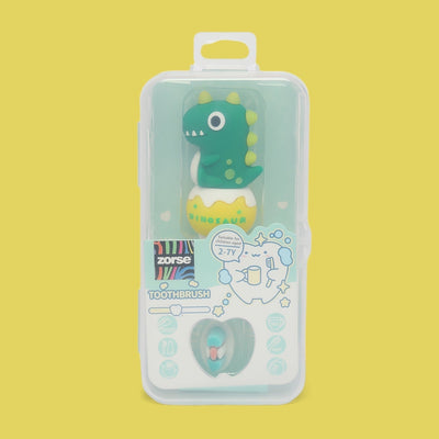 ZORSE baby toothbrush special curated for your child's teeth in style for  2-7 year olds (dinosaur random-print)