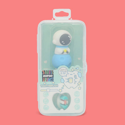 ZORSE baby toothbrush special curated for your child's teeth in style 2-7 year olds (random space-print)