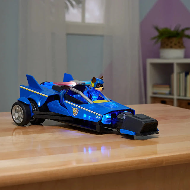 PAW PATROL Chase’s mighty transforming cruiser- for your little ones!