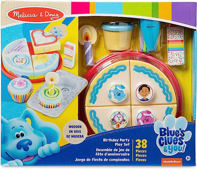 Melissa & Doug wooden birthday party play set DIY kit
