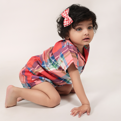 Rattle & Co. Blue Midsummer Bloomer Co-Ord Set