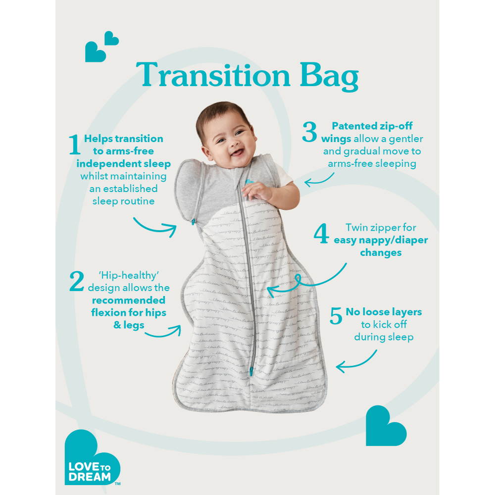 Love to Dream Swaddle Up™ Transition Bag - 1.0T - Viscose - Bamboo Stars & Moon