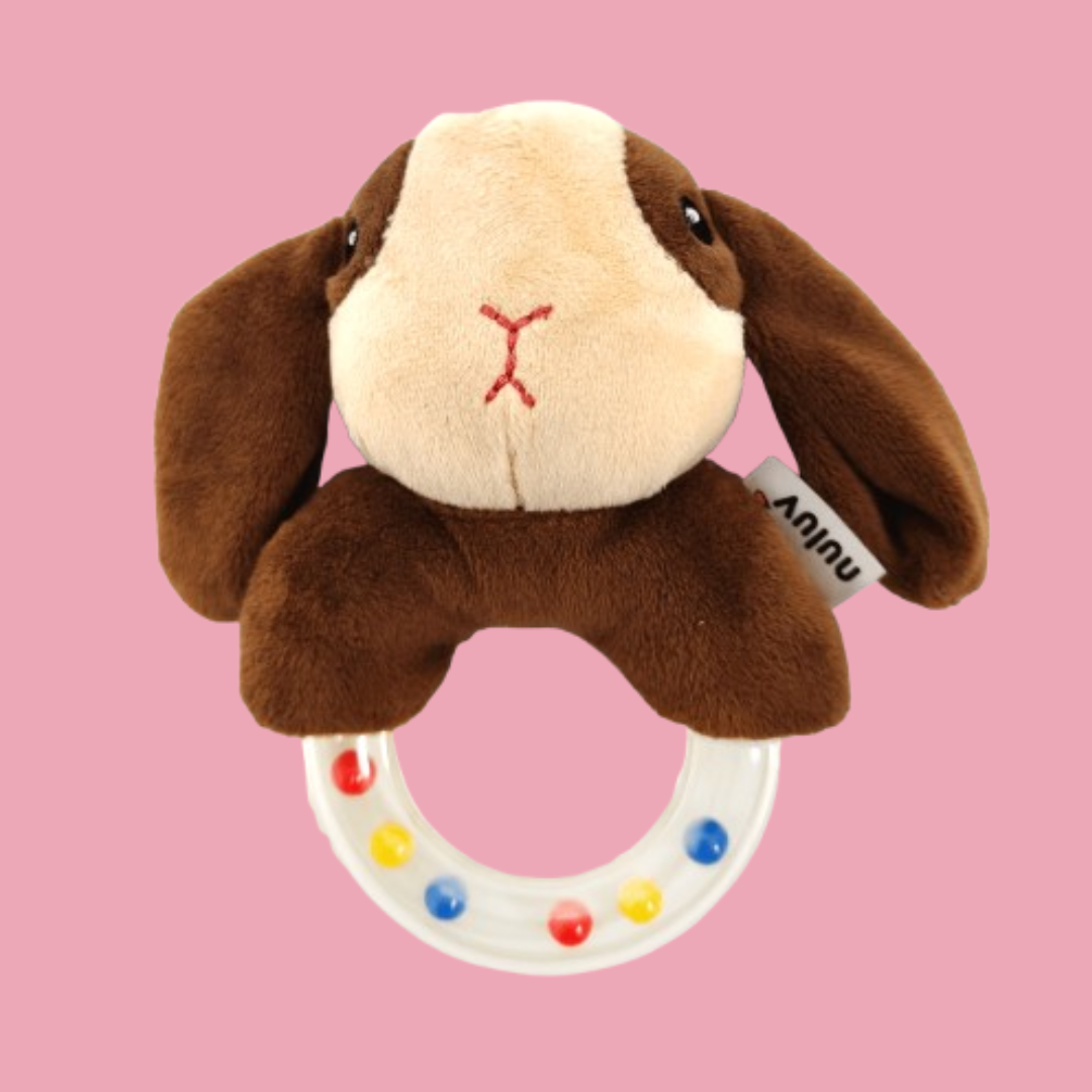 Nuluv Playtime Puppy Ring Rattle