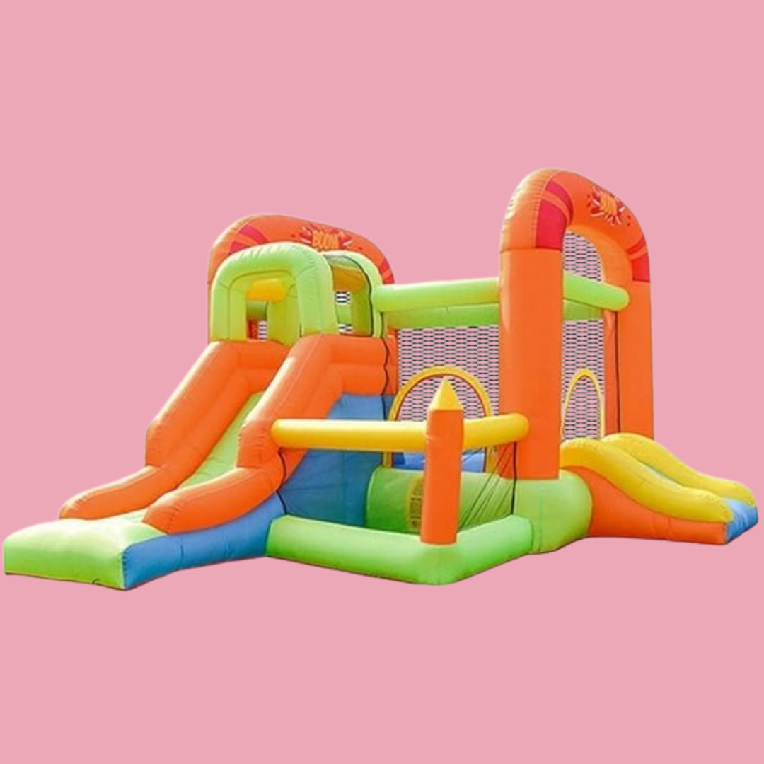 Inflatable Bouncy Castle Children's Playground Inflatable Jumping Slide Bed With Air Pump